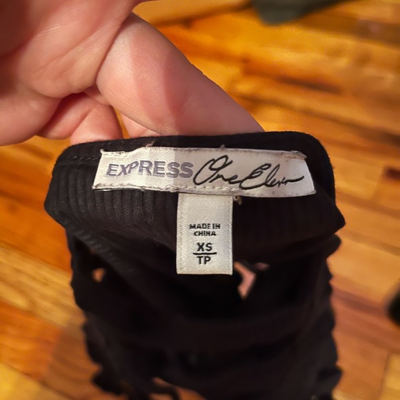 Pre loved black bodysuit - Picture 3 of 3